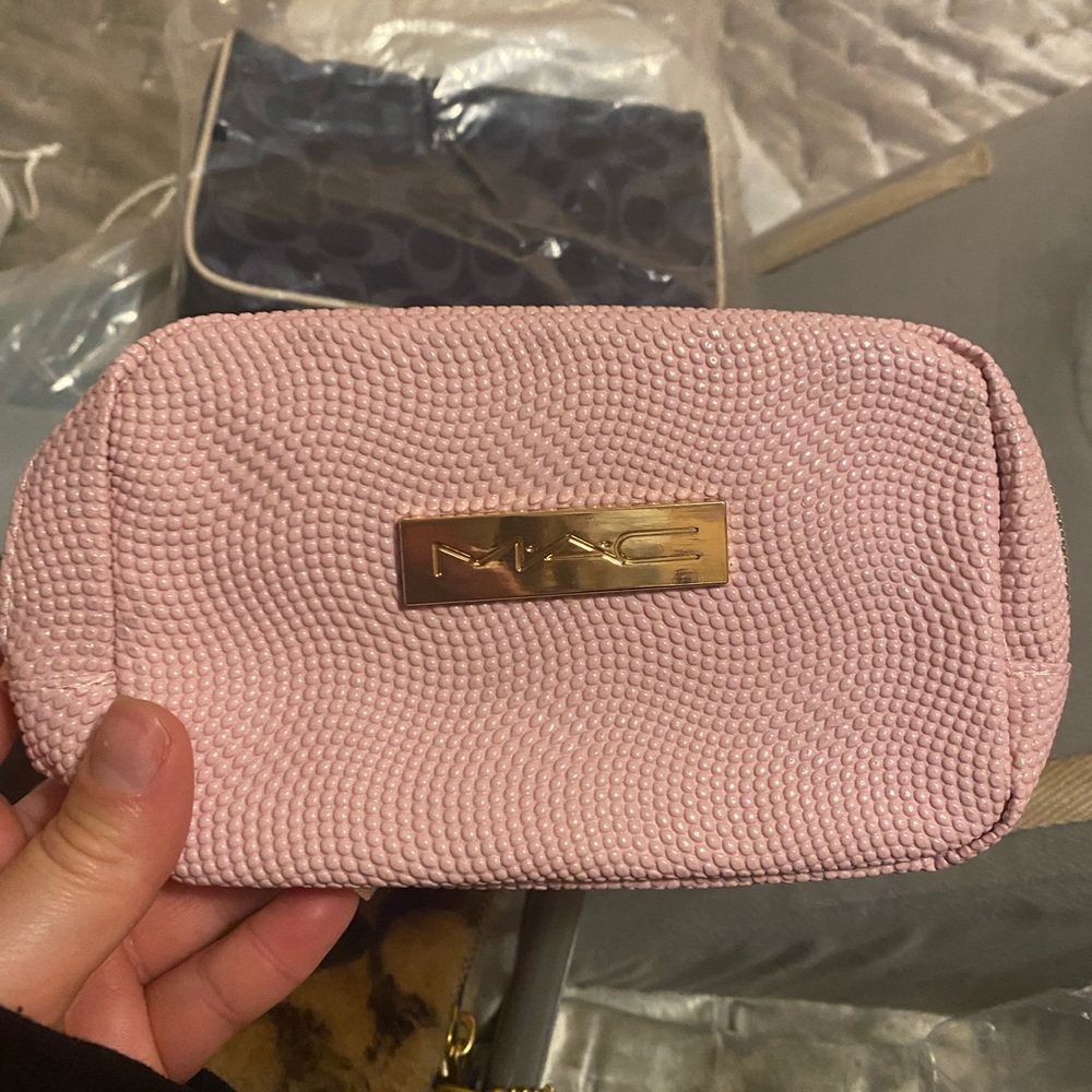 Mac cosmetics makeup bag